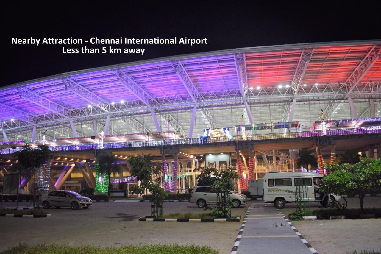 Super Oyo Silverkey Nanganallur Near Chennai International Airport Hotel Luaran gambar